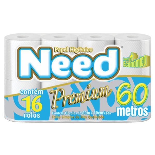 Papel Higiênico Need 16x60 -pc