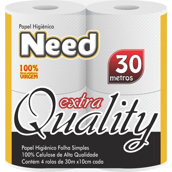 Papel Higiênico Need 16x4x30 Extra Quality- FD