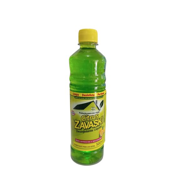 Desinfetante Zavaski Pet 500ml Citrus