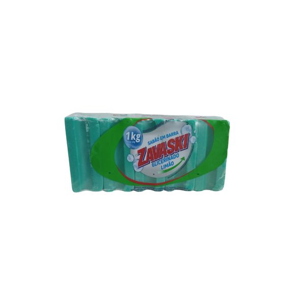 Sabão Zavaski Glicerinado Limão 5x200g