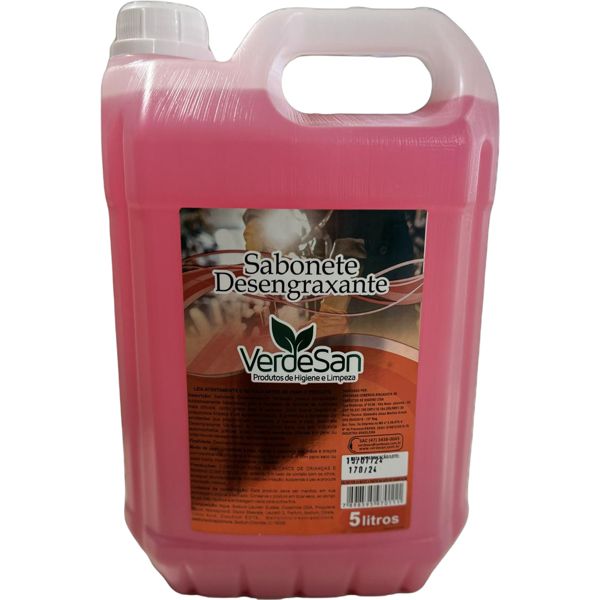 Sabonete Desengraxante Verdesan 5L