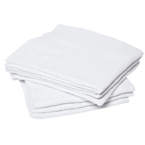 Flanela Branca 28x38 Nobre