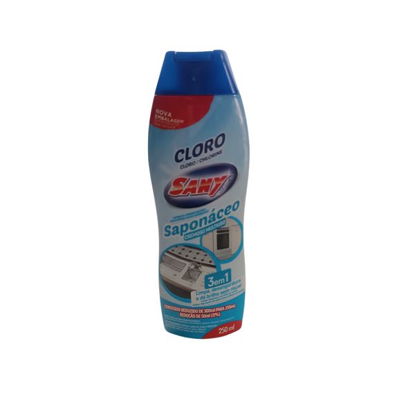 Saponacio Cremoso Sany 250g Cloro