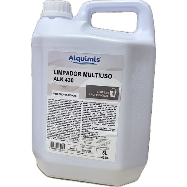 ALK430 Limpador Multiuso Concentrado 5L Alquimis