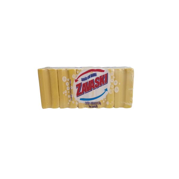 Sabão Zavaski Convencional 10x5x 200g Amarelo