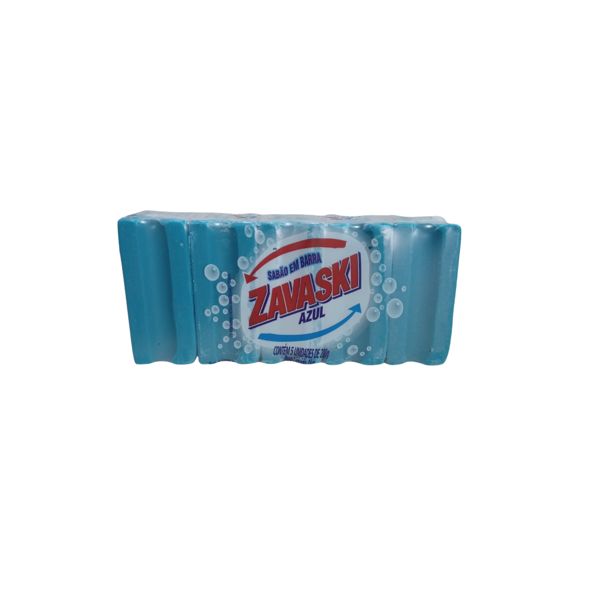 Sabão Zavaski Azul 5x200G