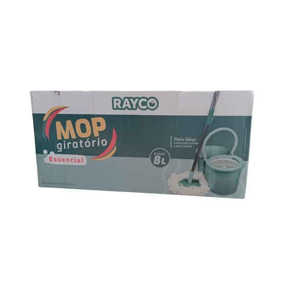 Mop Gir Essencial Cesto Plast 8L Rayco