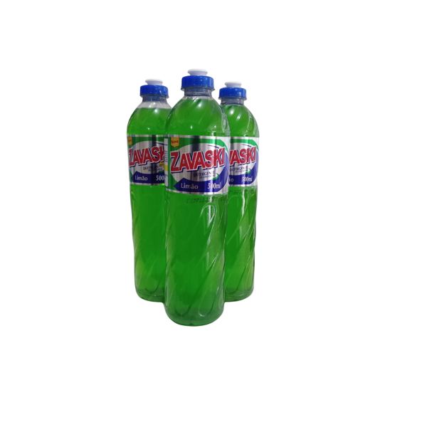 Detergente Zavaski 500ml Limão