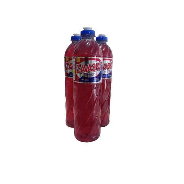 Detergente Zavaski 500ml Maçã