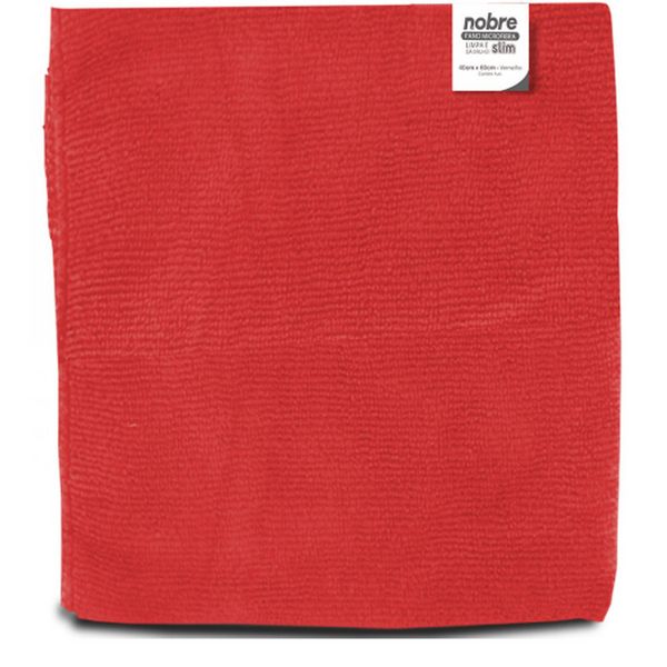 Pano Microfibra 40x60 Vermelho Nobre