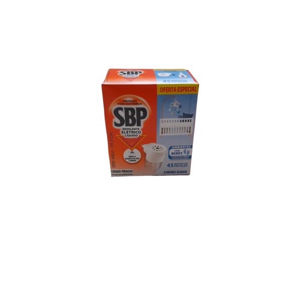 Sbp Repelente Eletrico Liquido 32,9 Ml Cheiro Suave