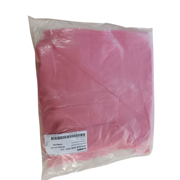 Saco de Lixo 40 Litros Vermelho